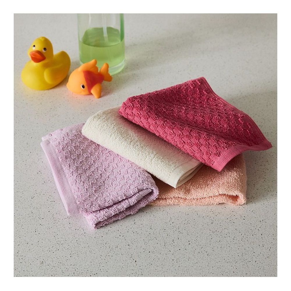 Set of Colorful Washcloths